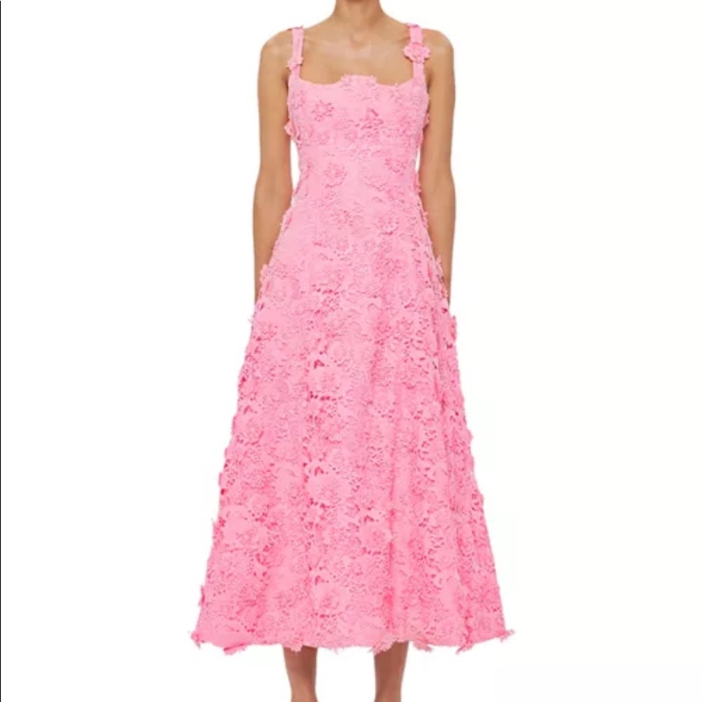 Leo Lin Odette Lace Midi Dress, dress-new, still with tags and in box